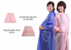 Áo mưa Rando Poncho Dây kéo trong màu APPC09 che chở cho người thân yêu của bạn GIAO MÀU NGẪU NHIÊN