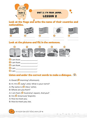 Sách 99 Ngày Em Giỏi Tiếng Anh Lớp 4