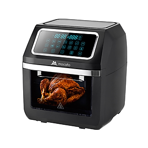 Nồi Chiên Không Dầu Mocato M607 Dung Tích 10L Kiêm Lò Nướng Đa Năng Nhiều Chế Độ Điều Khiển Điện Tử - Hàng chính hãng