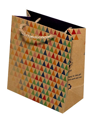 TÚI KRAFT KN201 - 18X16 X8 CM - NGẪU NHIÊN