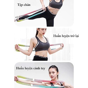 Vòng Lắc Eo Lò Xo Thép Bọc Nhựa Mềm – Giảm Mỡ Bụng, Eo Thon Nhanh, An Toàn Tại Nhà - HÀNG CHÍNH HÃNG MINIIN
