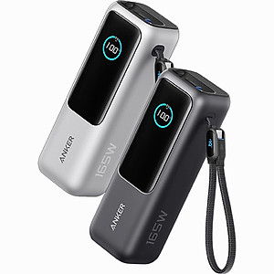 Sạc dự phòng Anker Zolo Power Bank High-Power Multi Device USB-C 165W 25000mAh A1695 - Hàng chính hãng