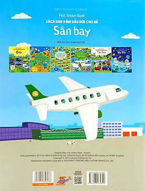 First Sticker Book - Sách Dán Hình Đầu Đời Cho Bé - Sân Bay