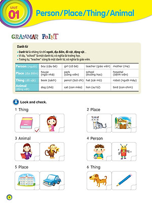 Sách Aha Grammar Bài Tập Bổ Trợ Toàn Diện Ngữ Pháp Tiếng Anh Lớp 3 Theo Chủ Đề