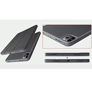 Bao da cho iPad Pro 11 inch New 2020 hiệu Mutural Leather Jean Pencil chống sốc (2 trong 1) - Hàng nhập khẩu