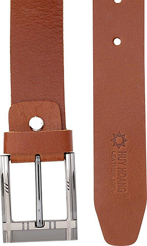 Thắt Lưng Nam Da Bò 1 Lớp Huy Hoàng HT4104 (120 x 3.5 cm) - Màu Da