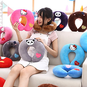 (Xả Kho) Gối kê cổ chữ u chống đau mỏi vai gáy cho văn phòng, đi du lịch nhiều mẫu mã, hàng chất lượng cao