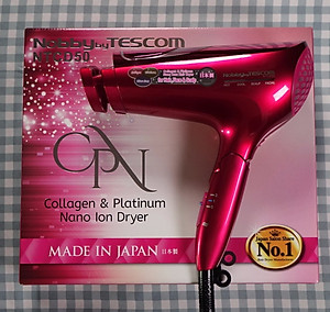 Máy Sấy Tóc Bổ Sung Platinum Collagen Và Nano Ion Tescom NTCD50 (CPN)