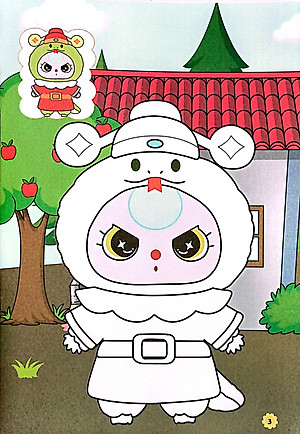 Sách - Tô Màu Baby Three 3