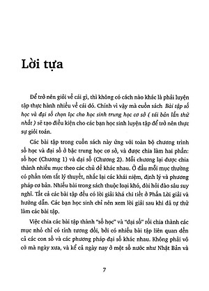 Sách Bài Tập Số Học Và Đại Số Chọn Lọc Cho Học Sinh Trung Học Cơ Sở (Tái Bản Lần 1)