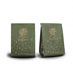 Cà Phê Arabica và Robusta Rang Xay Nguyên Chất 100% Real Bean Coffee  (250g)