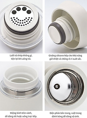 Bình giữ nhiệt LocknLock Feather Light Ring 460ml