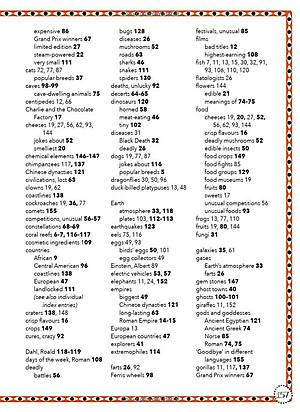 Lists For Curious Kids: 263 Fun, Fascinating And Fact-Filled Lists