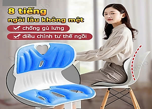 Ghế tựa lưng thái học cao cấp KG710 điều chỉnh tư thế ngồi chống gù lưng, đau mỏi, định hình cột sống, dùng cho trẻ em, học sinh, văn phòng ( Tặng kèm 1 món quà giá trị ngẫu nhiên ) - Hàng chính hãng