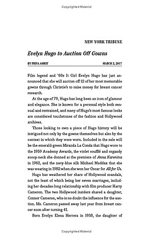 The Seven Husbands of Evelyn Hugo