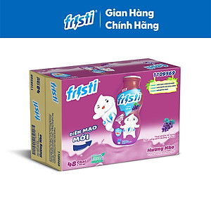 Thùng 48 chai sữa chua uống hương nho Fristi 80ml