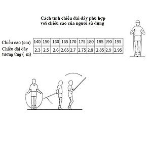 Dây nhảy thể lực giảm cân 0.5kg chính hãng dododios, hỗ trợ luyện tập thể dục, thể thao tiện lợi tại nhà