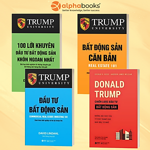 Combo 4 cuốn sách kinh tế tâm đắc nhất:  Bất Động Sản Căn Bản + Marketing Căn Bản +  Donald Trump - Chiến Lược Đầu Tư Bất Động Sản + Đầu Tư Bất Động Sản( Tặng kèm bookmark Happy Life)