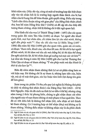 Sách Nhà Lê Sơ (1428 - 1527) Với Công Cuộc Chống Nạn "Sâu Dân, Mọt Nước"