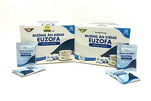 Đường ăn kiêng Euzofa, Hộp 100 gói