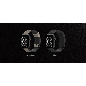 Dây đồng hồ SwitchEasy Hybrid Silicone-Leather Dành Cho Apple Watch Series 1-7/SE - Hàng chính hãng
