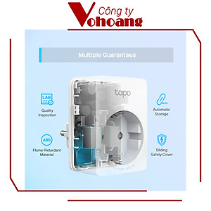  Ổ Cắm Wifi Thông Minh TP-Link Tapo P100 - Hàng Chính Hãng 
