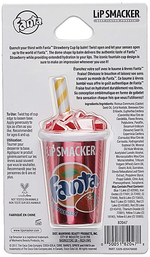 Lip Smacker - Son Fanta Strawberry Cup Lip Balm – Cốc Fanta vị dâu