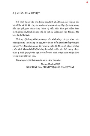 Khám phá sử Việt - bản in 2025