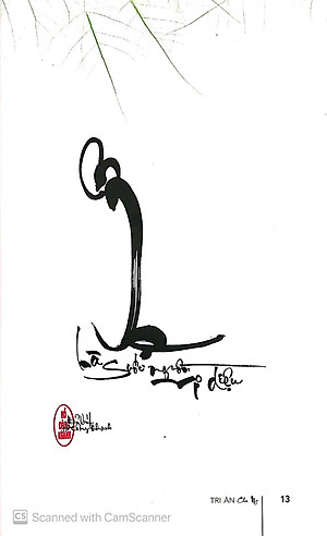 Sách Tuyển Tập Thư Pháp - Tri Ân Cha Mẹ