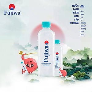 Thùng 20 Chai Nước Uống Ion Kiềm Cao Cấp Đóng Chai Fujiwa 680ml - Nước uống Detox với Công Nghệ Điện Phân Ion Kiềm