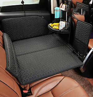 Giường nệm treo ghế ô tô GẤP GỌN - KHÔNG CẦN BƠM, Chịu tải lên đến 600kg, chất liệu cao cấp