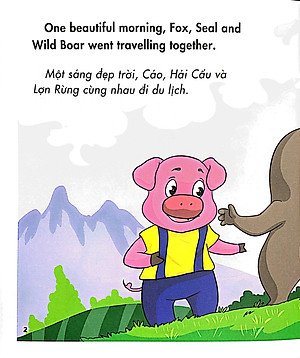 Truyện Tranh Ngụ Ngôn Dành Cho Thiếu Nhi Song Ngữ Anh-Việt - Những Người Bạn Đường