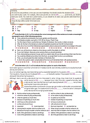 Bài tập Bổ trợ Tiếng Anh 12 Bright