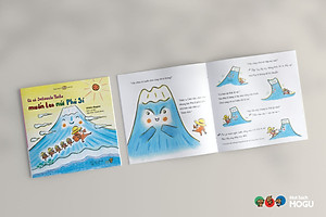 Truyện Ehon bé 3-4-5 tuổi - Cô cá Setoichi Taiko muốn leo núi Phú Sĩ