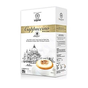 Combo 2 Hộp Cà Phê Hòa Tan Cappuccino Mocha Trung Nguyên Legend – Hộp 12 Gói 18gr – Cà Phê Vị Mocha Ngọt Đắng, Đậm Đà Cảm Xúc