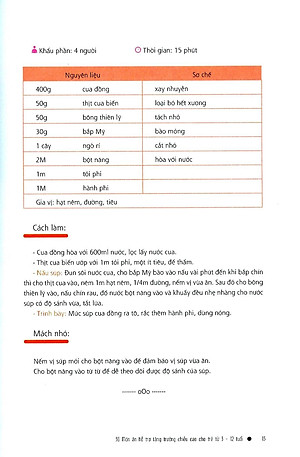 Sách Cùng Con Khôn Lớn - 30 Món Ăn Hỗ Trợ Tăng Trưởng Chiều Cao Cho Trẻ Từ 3- 12 Tuổi