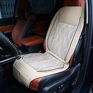 Lót ghế Ô Tô Có Quạt Massage CIND AM001 Màu Kem