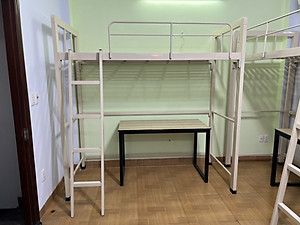 Giường sắt hộp 1 tầng  trên Cao cấp - Nội Thất Đại Thành