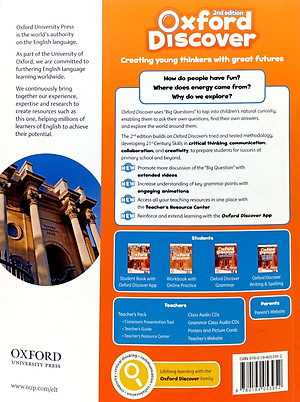 Oxford Discover: Level 3: Workbook with Online Practice - 2nd Edition