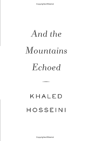 And The Mountains Echoed