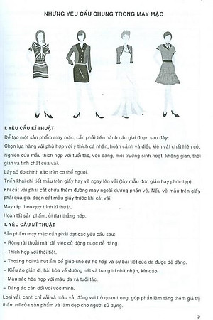 Sách Kỹ Thuật Cắt May: Thiết Kế - Thực Hành Các Mẫu Y Phục Nữ (Tái Bản)