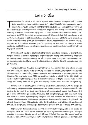 Định Giá Doanh Nghiệp Và Tài Sản - Ứng Dụng Trong Đầu Tư Tài Chính