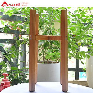 ĐÔN GỖ ĐỂ CÂY CẢNH TRANG TRÍ NHÀ CỬA, ĐÔN GỖ ĐỂ CHẬU HOA BẰNG GỖ THÔNG ĐẸP-02