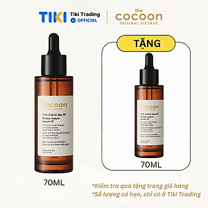 Tinh chất bí đao 7% Niacinamide giúp giảm mụn, mờ vết thâm Cocoon 70ml