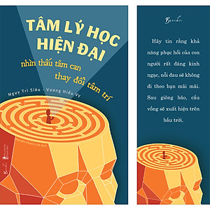 Sách Tâm Lý Học Hiện Đại - Nhìn Thấu Tâm Can, Thay Đổi Tâm Trí (Tặng Kèm Bookmark)