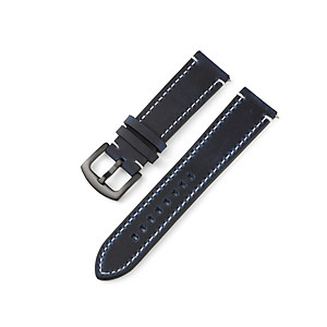 Dây Đồng Hồ Da Bò Sáp Nhiều Màu Kèm Chốt Thông Minh