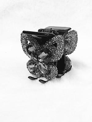 Kẹp tóc càng cua đính đá sang trọng kẹp tóc thời trang phong cách lady