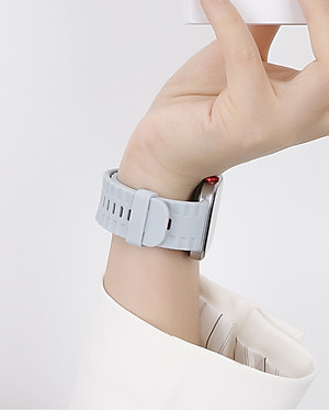 Dây đeo Silicone Ocean cho Huawei Watch Fit 3 / Huawei Watch Fit 4 / Huawei Watch Fit 4 Pro - Hàng Chính Hãng