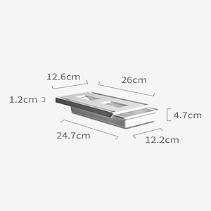 Ngăn Kéo Dưới Bàn, Hộc Bàn Di Động Đa Năng KUNBE Sắp Xếp Lưu Trữ Hộp Đựng Bút Văn Phòng Phẩm Tiện Ích