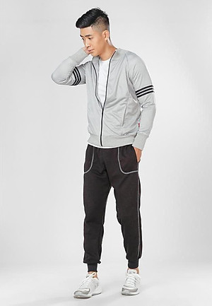 Áo Khoác Nam Không Nón Phúc An 2025_xamTrang